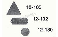 Reflectors triangle for bolts